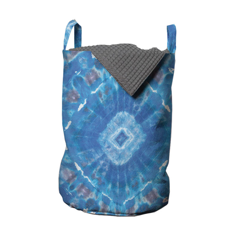 Bless international Fabric Laundry Bag with Handles Wayfair